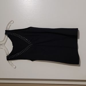 Express brand, small black tank top with rhinestones, excellent condition
